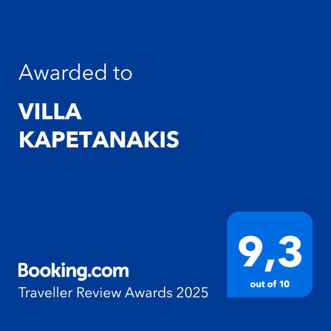 Villa Kapetanakis Redessan Exteriör bild